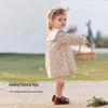 Babylove Mädchen Süßes Blumiges Baumwollkleid