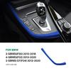 Gear Shift Panel Cover for BMW 3 Series F30 4 Series F32 3GT F34 2013-2018 Suede Interior Trim