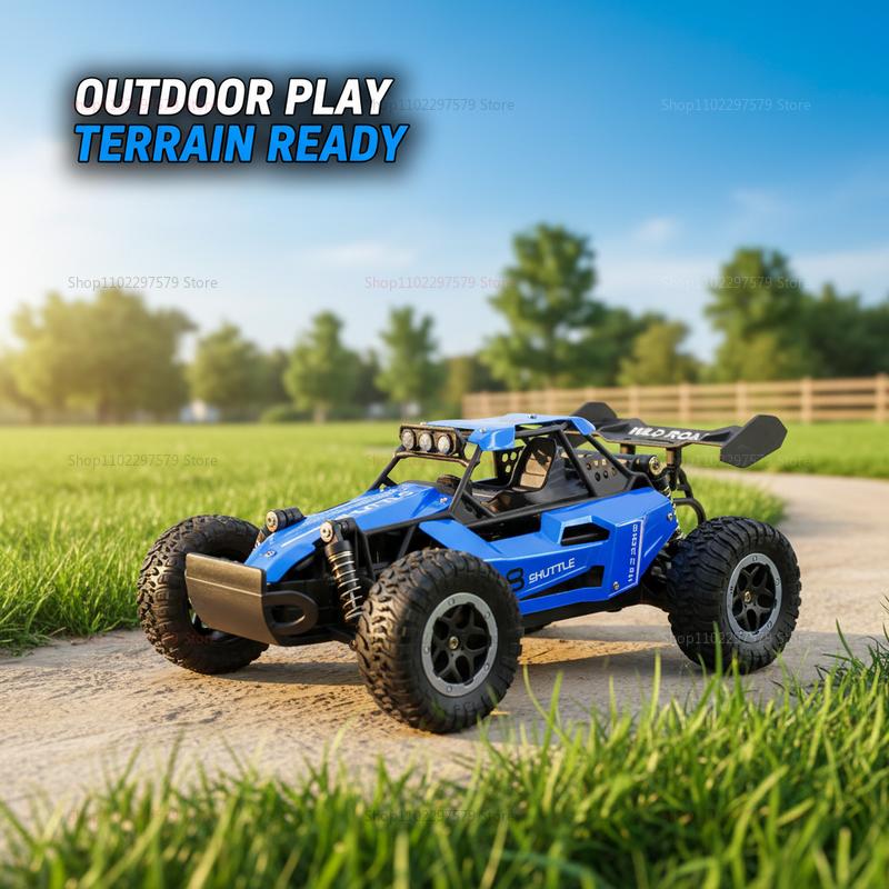 DK087 1:16 2WD Brushless High-Speed Off-Road Remote Control Drift Racing Car 20KM/H with LED Lighting 2x2 RC Truck Car Model Toy