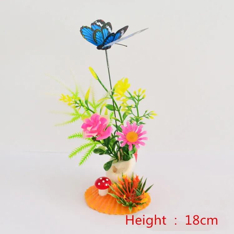 

restaurant plate tray dish decorate flower tree Butterfly seafood sushi decoration ornamental flowerpot artificial chef tools