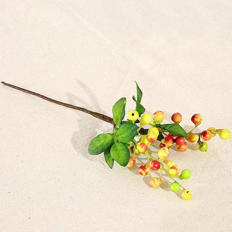 Artificial Blueberry Christmas Berry Fake Fruit Christmas Decorations DIY Wedding Bouquet Photo Decor New Year Christmas Decor