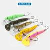 3.8g Weight Minnow Crank Bait 3 Joints Wobbler Lure Artificial Artificial Bait  Trout Fishing