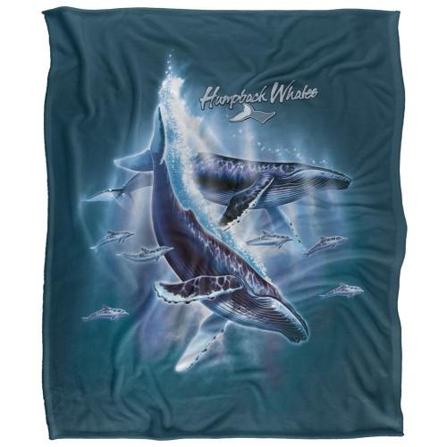JQ Licensing Silky Whale Supersoft Blanket