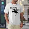 Crewneck Mother's Day  Coming In 2025 Stork Brings  T-shirt  Sport Top Tee Casual Graphic Nerd Home USA Size