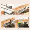 Stainless Steel Drainer Shelf Practical Kitchen Sink Organizer Drying Rack Sink Drain Shelf  Soap