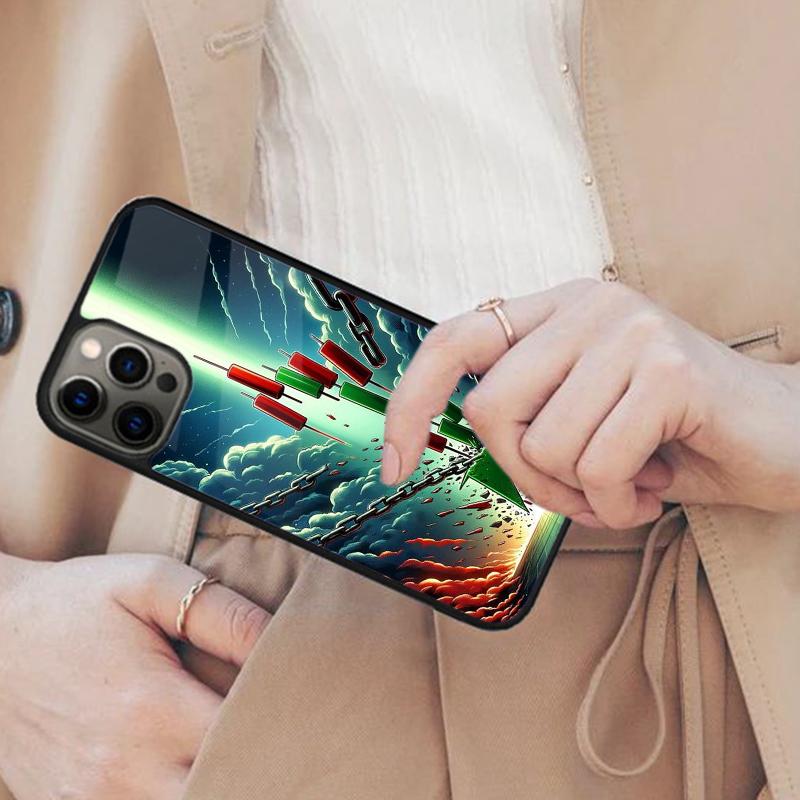 Day Trader Funny Your Plan Stock Trading Graphic Magnetic Phone Case For iPhone 17 Air 16 14 13 12 Pro Max 15 Plus MagSafe Cover