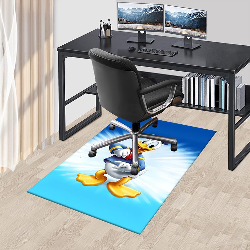 1pc Donald Duck Adventure Carpet for Playroom Bedroom Living Room Sofa Home Decor,kids Game Area Rug Non-slip Floor Mat Y72952