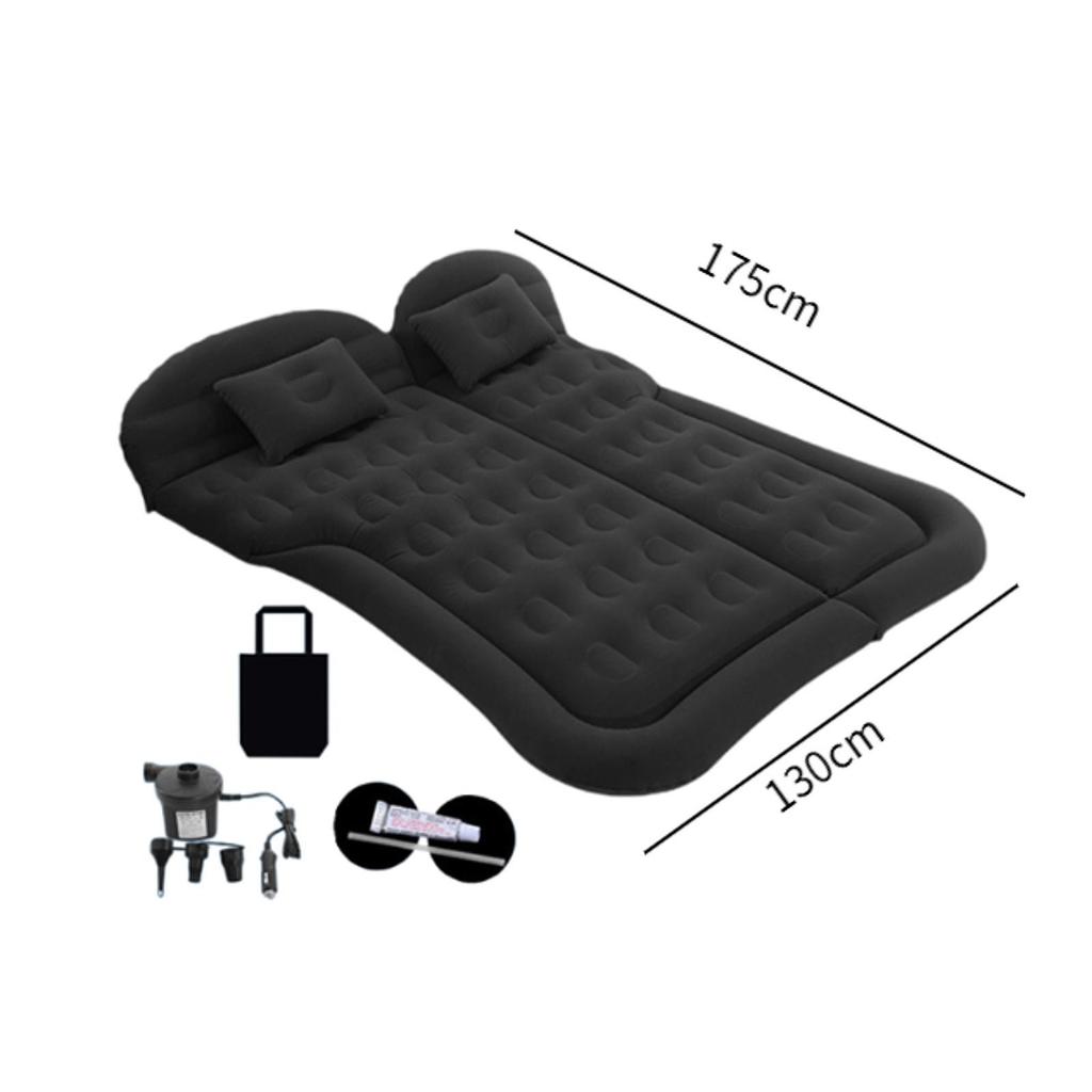Inflatable Car Air Mattress Accessory Waterproof with Pump Bed Back Seat for Automotive