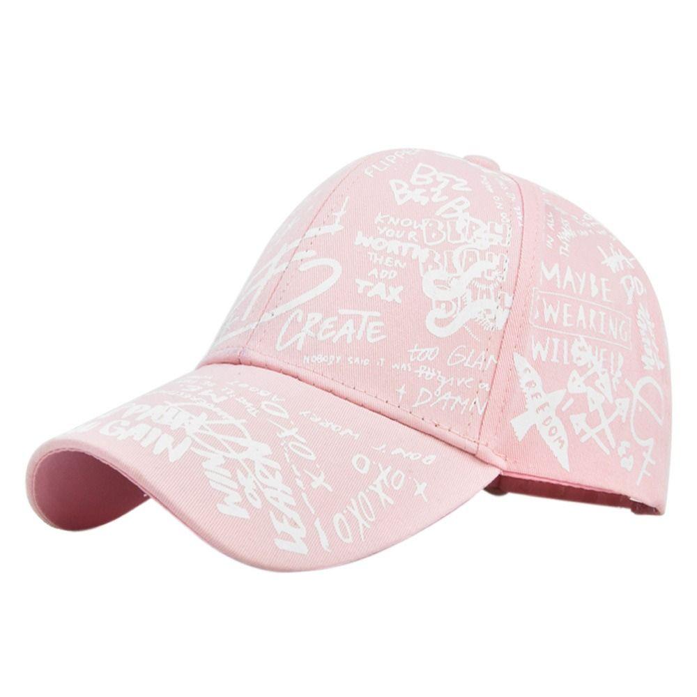 Letter Geometry Graffiti Baseball Cap Hip Hop Hip Hop Baseball Cap Personality Baseball Hat Summer