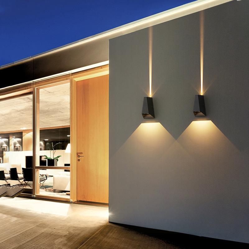 IP65 Wasserdichte Outdoor Wand Licht Garten Lampe Korridor Balkon Garten Gebäude Hause Dekoration Led Outdoor Wand Lampe