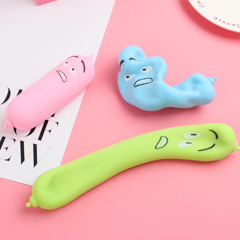 Cross-Border Slow Rebound Creative Sausage Squishy Toy for Kids