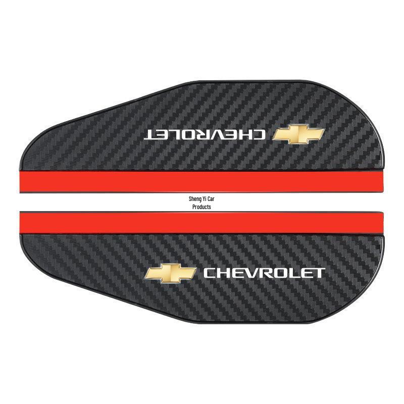 Carbon Fiber Pattern Rainproof Rearview Mirror Shield - Universal Fit