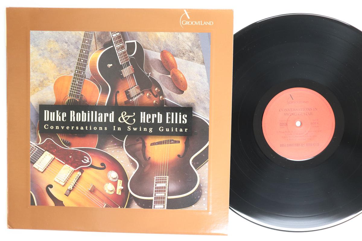 

LP Record DUKE ROBILLARD HERB ELLIS Conversations In Swing Guitar 180g GLS107 GROOVELAND 1999 Germany Jazz Used