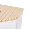 Hamster Sand Bath Shower Box Transparent Hamster Sand Bath Shower Room for Small Animals
