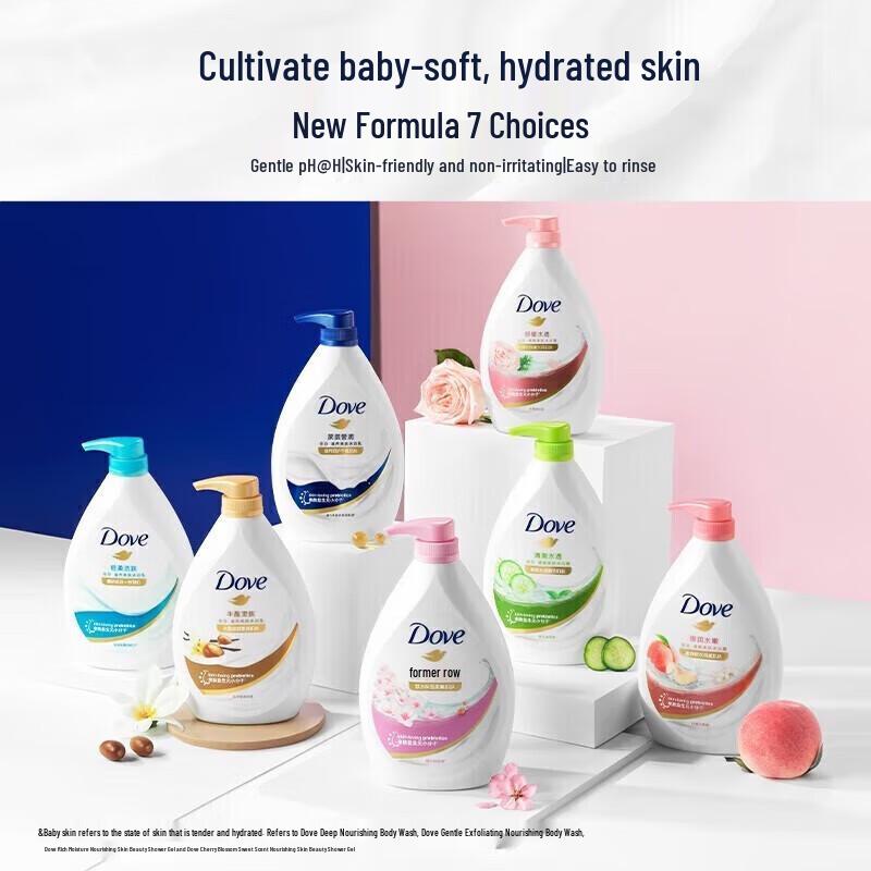 Dove Nourishing Shampoo & Body Wash Set