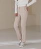 Jikeulib Secret Banding Spandex Slim Fit Straight Slacks