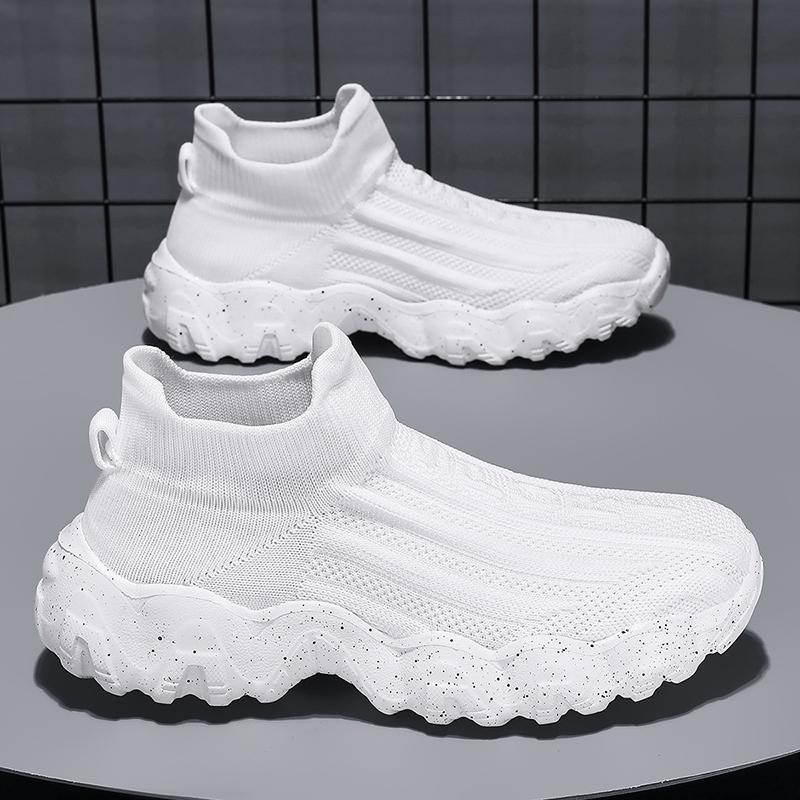 Scarpe da Passeggio Uomo Estate Rete Traspirante Leggere Suola Morbida Sneakers Casual Allenamento Fitness Quotidiano Scarpe da Tennis per Uomo