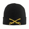 New Army US Cavalr Branch Insignia Knitted Hat Beanie Autumn Winter Hats Warm Unisex Street Cap Unisex Women Gifts