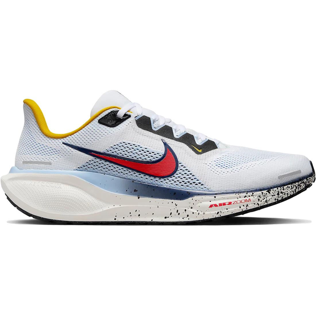 

Кроссовки Nike Air Zoom Pegasus 41 Белый Психический синий Скорость красный(HJ9068-100) 44.5