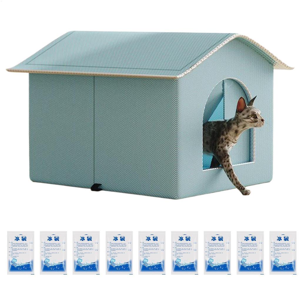 Hot Sale All Seasin Small Cat Dog Air Conditioning House Bed Summer Cooling Winter Warm Nest Dog Dog Four Seasons Pet House