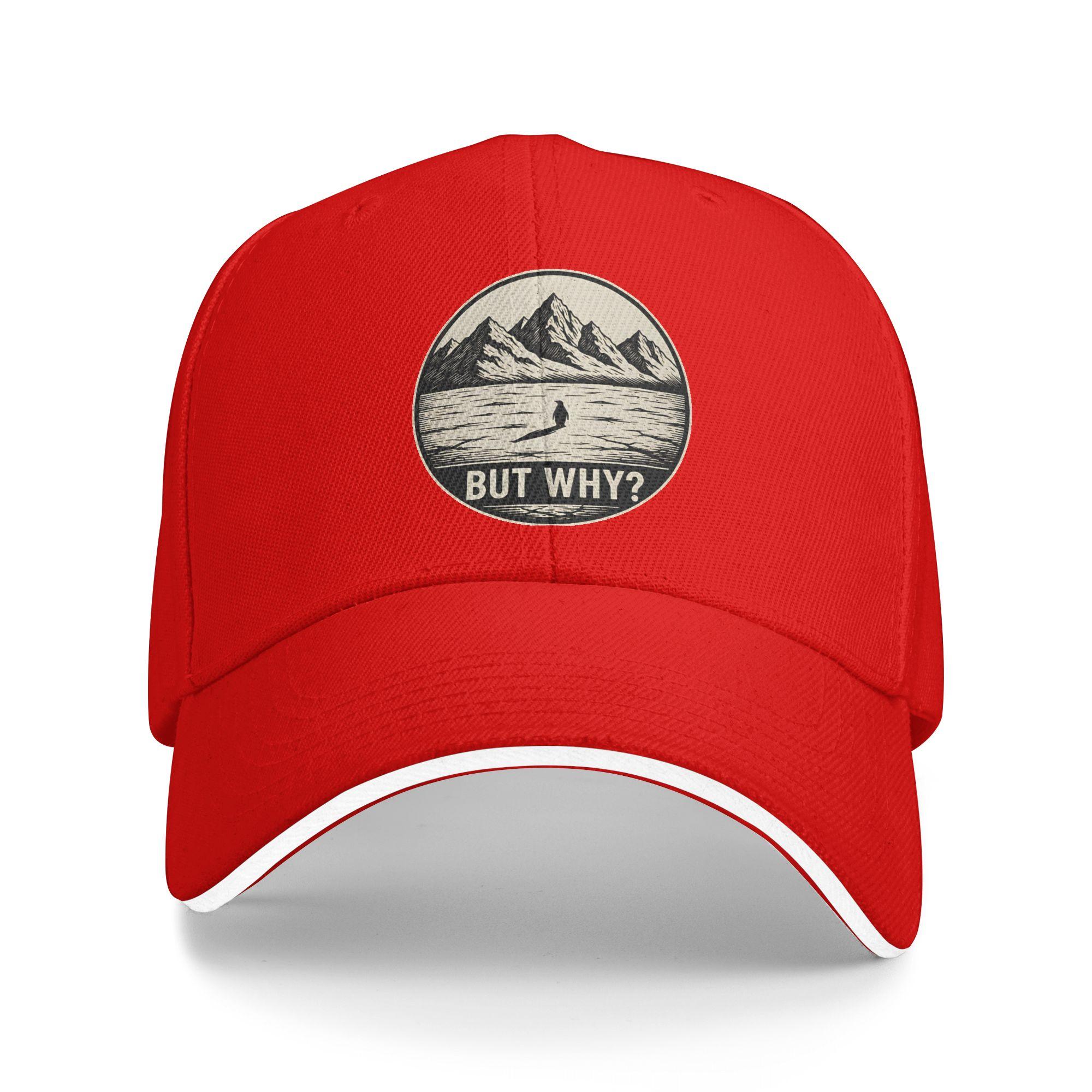 

Nihilist Penguin But Why Vintage Style Sun Baseball Cap Summer Men Design Trucker Hat Sun Classic Running Hippie Baseball Caps One Size