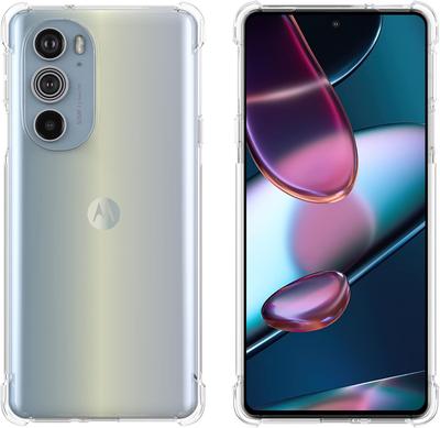 Étui en Silicone Pour Motorola Edge 30 Pro Transparent Incolore Renforcé