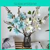 Magnolia Simulated Plants Wedding Hotel Restaurant Decoration Ornament Desktop