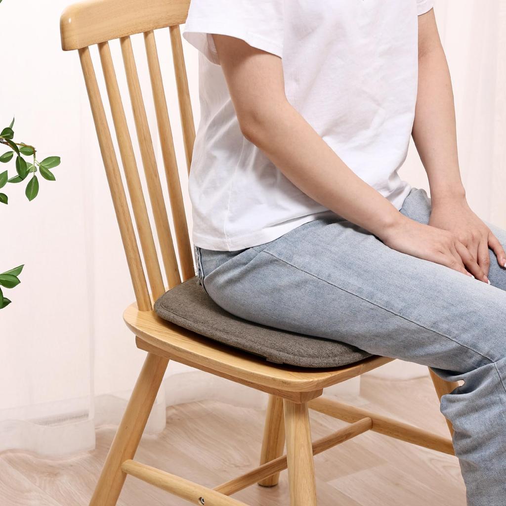 HAVARGO Chair Cushion Set of Seat Cushion for No Sore Dining Chair High Horseshoe Breathable 2, Chairs, Buttocks, Cushion, Resilience, Shape,