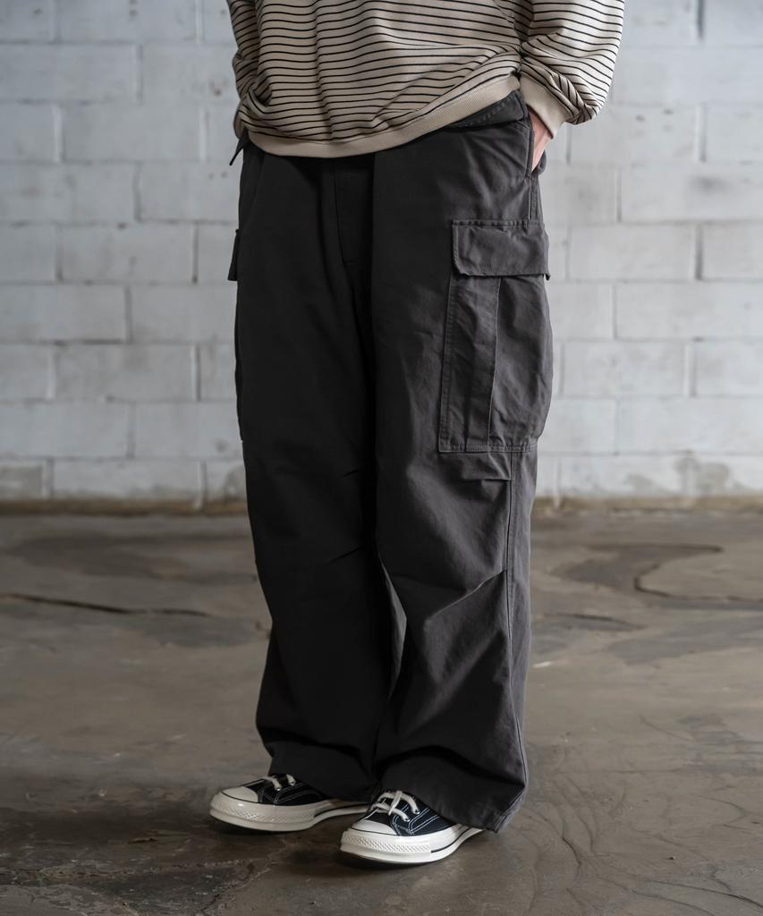 INDUST Vtg M51 Cargo Field Pants_Charcoal