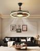 Retro Industrial-Style Ceiling Fan Light for Bedroom or Dining Room