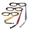 Made in Japan Senior Opera Reading Glasses Handy Magnifier Blue with Decorative Cord Soft [Opti-Euro] & Case, Power +3.0