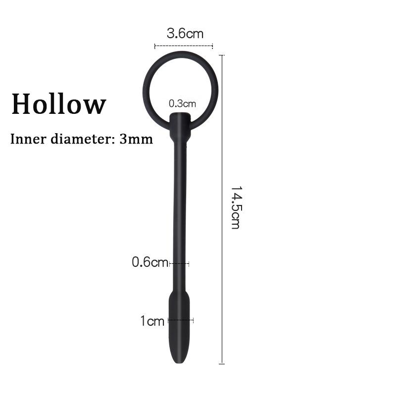 Silikon Harnröhrenkatheter Männlicher Penis Plug Röhre Harnröhrenkatheter Dehner Sound Dilator Erotisches Sexspielzeug für Erwachsene für Männer