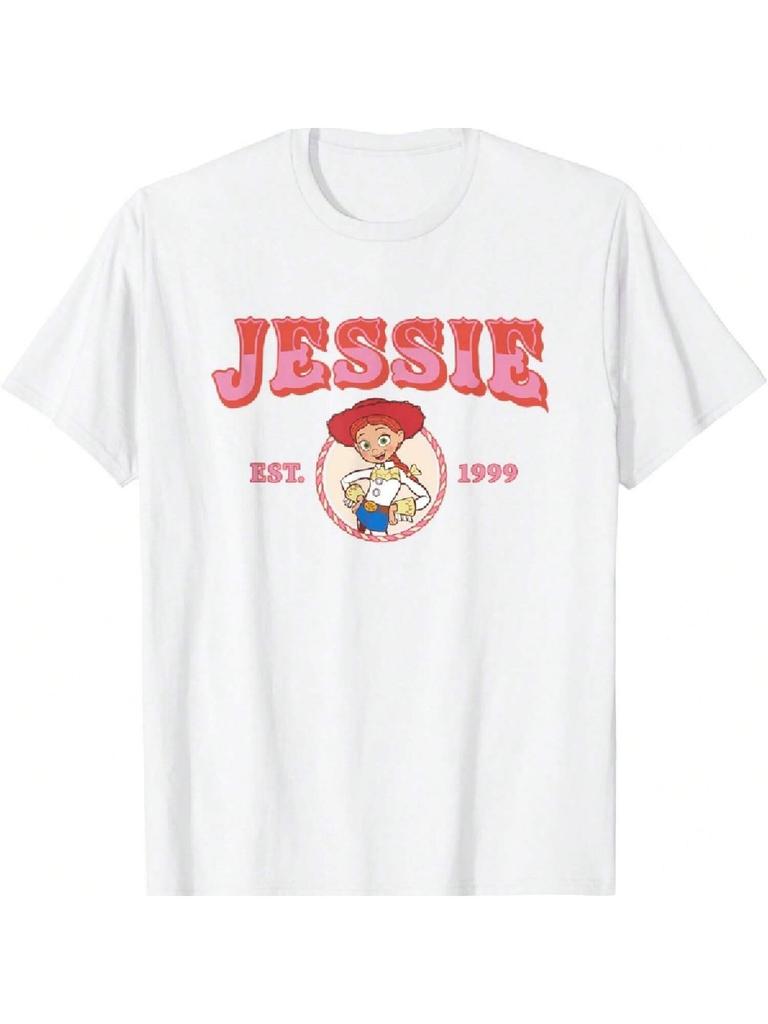 Pixar Jessie Est. 1999 Big Chest Portrait T-Shirt
