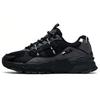 Fashion Sneakers Low Running Shoes Black/Grey F12M134155FBD