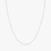 925 Sterling Silver Trendy Minimalist Geometric Stackable Chain Necklaces for Women OL Fine Jewelry Accessories