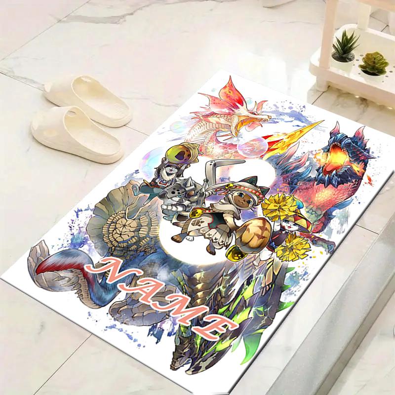 Custom 1Pc Christmas Pokmon Rug Office Carpet Indoor Outdoor Entrance Doormat Nonslip Soft And Comfortable Living Room D2915196