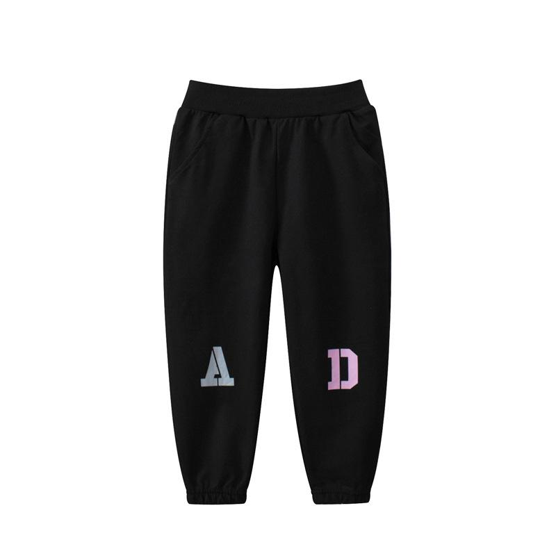 27kids Korean Style Kids' Autumn/Winter 2024 Sports Long Pants Sweatpants for Boys