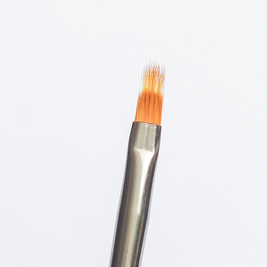 Japanese nail art brush set, pull-up brush for beginners, gradient technique, French round head nail art tool, brush, brown colo