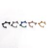 Trendy No-Punch Fake Lip Ring Clip - Hole-Free Piercing Jewelry