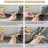 Brass Material Valve Core Installer Brass Valve Tool  For R410A Refrigerant System