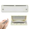 Blues Harmonica 10‑Hole Mouthorgan A Key Portable Beginner Gift Wind Instrument Waterproof