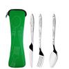 Zipper Tableware Bag with Storage Bag Cutlery Bag Portable Tableware Set  Home/Camping