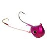 Hot Sale 40g-140g Jig Head Double Hook with 3D Eyes Lead Material Fishing Jig for Fresh and Saltwater Fishing