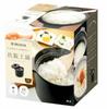 Kakusee Delicious DEL-22 Rice Cooker, 2-cup capacity, for 1-2 people, with inner lid, microwave and stovetop safe