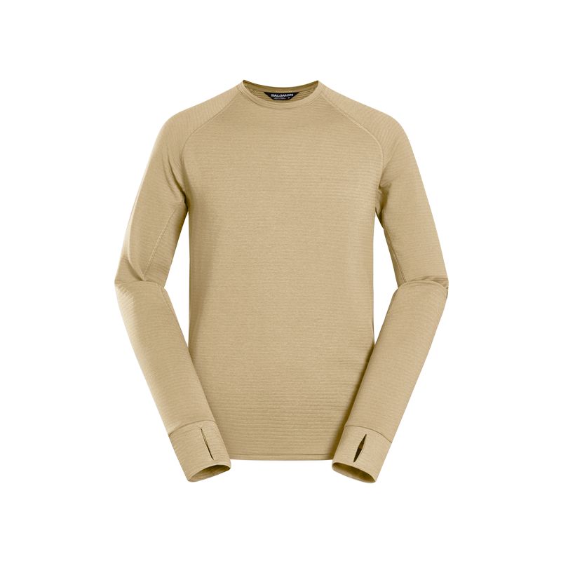 SALOMON Sntial LIGHTWARM Sweatshirt Men s C26042 180/100A (L)