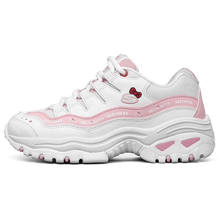 (WMNS) Hello Kitty x Skechers Low-Top Pink/White Women s 66666320-WPK EU 35