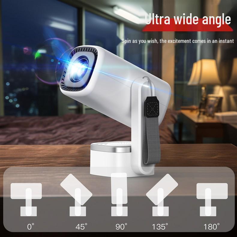 2026 German HD 4K Projector with Speaker for Home Theater and Outdoor Camping