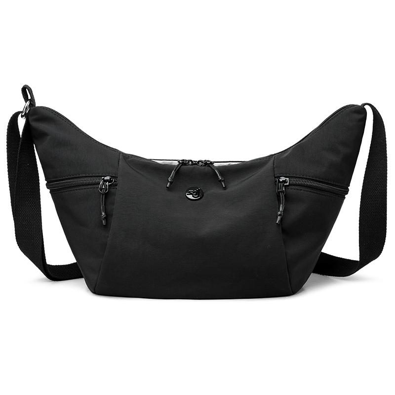 Women's Lightweight Nylon Hobo Bag - Crescent Crossbody Purse with Adjustable Strap (Water-Resistant for Work & Daily Use)