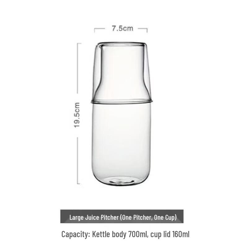 

Shangqi Borosilicate Glass Single Serve Teapot Cup