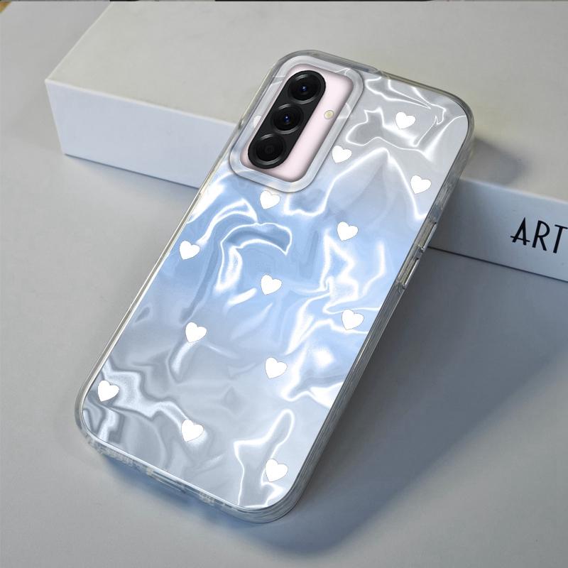 Summer Heart Bow Cherry Girls For Samsung Galaxy A56 A16 A26 A36 A06 A55 A35 A25 A15 A12 A32 A54 S24 S25 S22 S23 FE Fundas Cover